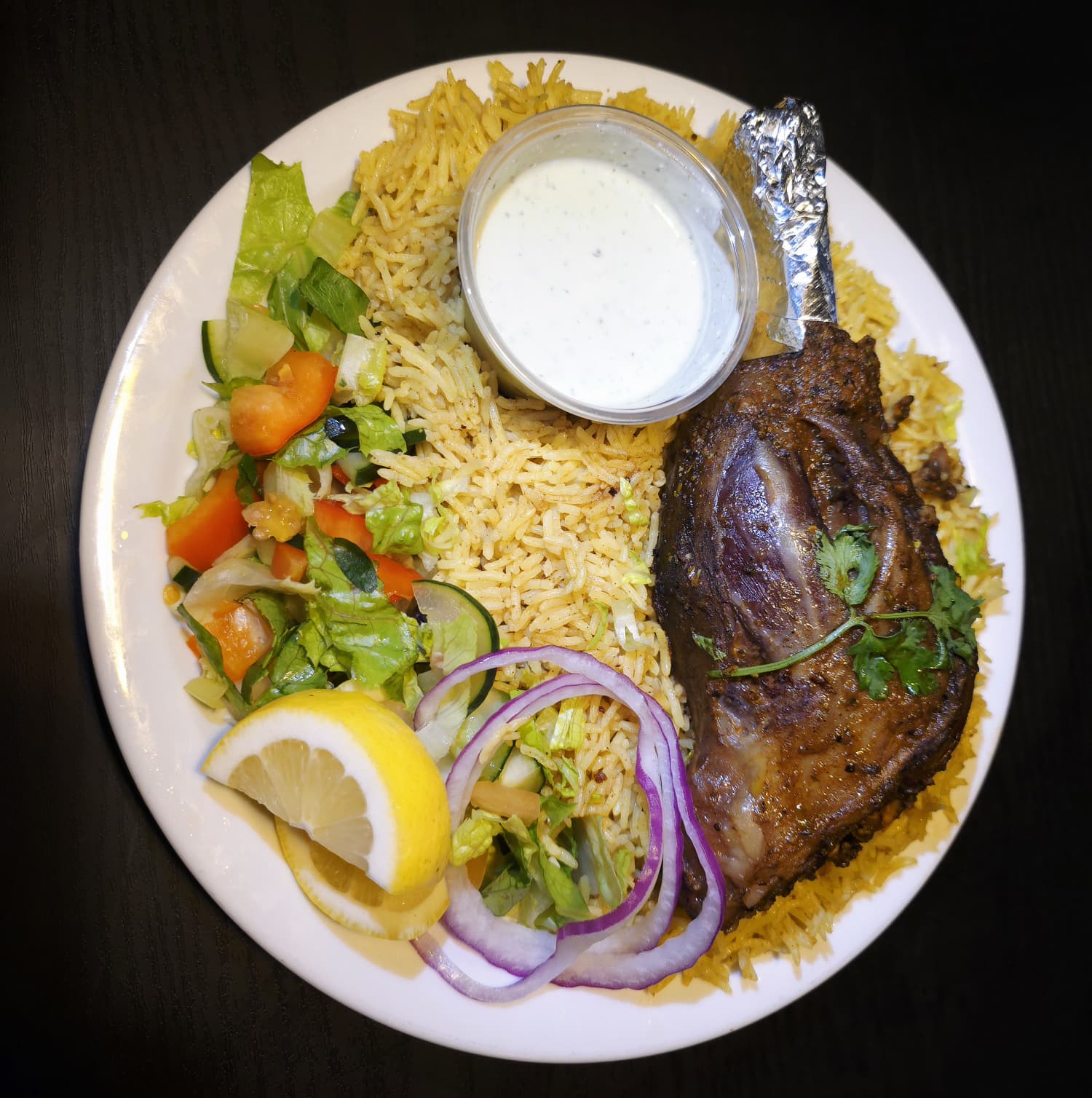 Lamb Shank Platter